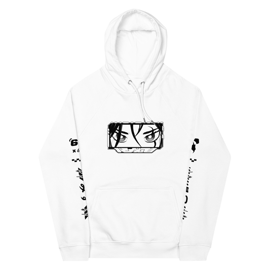 Panda Eyes v3 Hoodie White