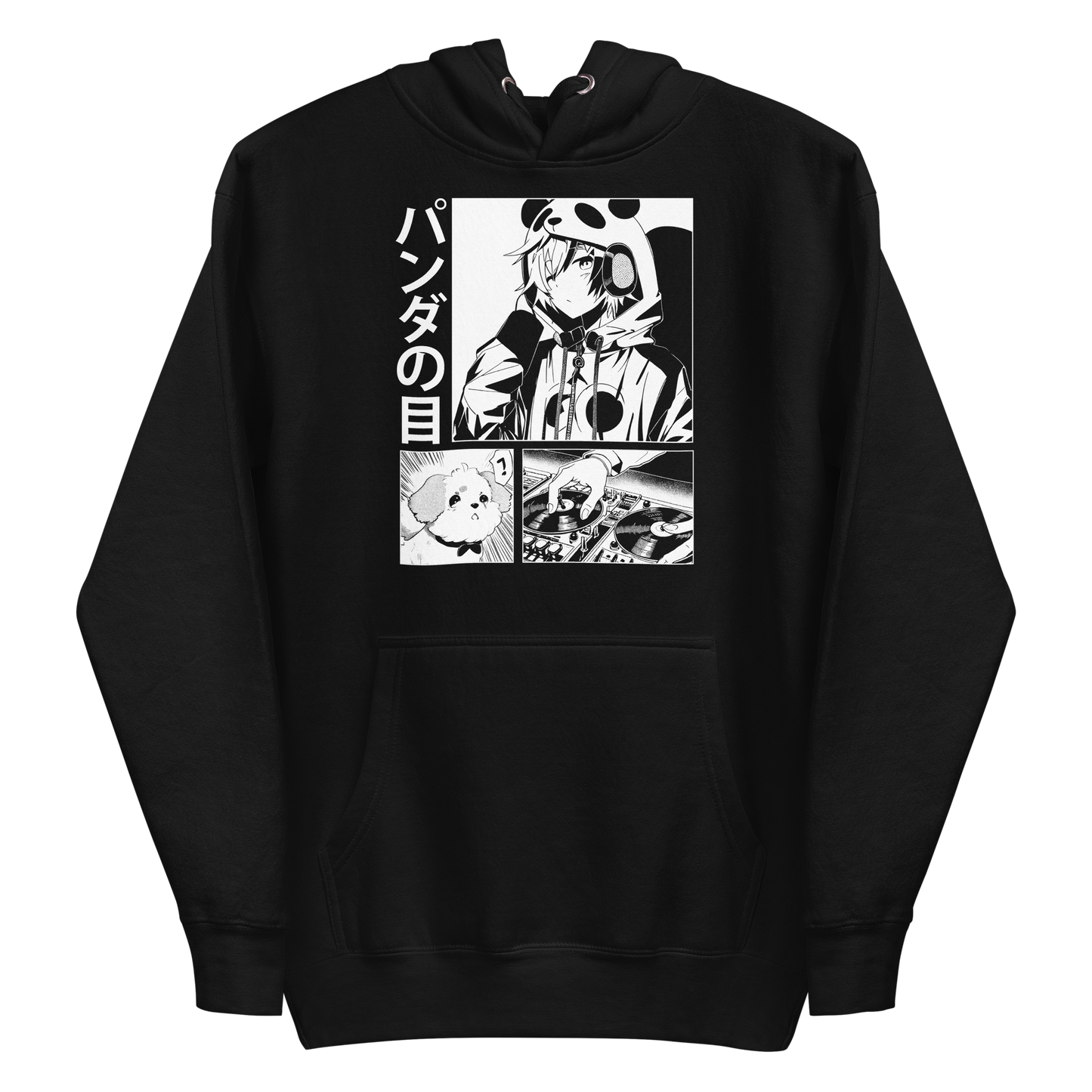 Anime Panda Eyes Hoodie